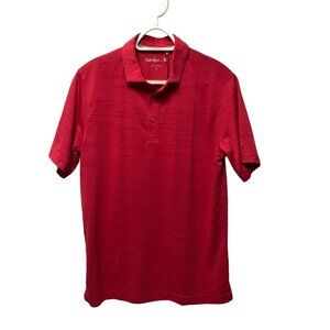 Walter Hagen Polo Mens Sz Small Vivid Raspberry Moisture Wicking Golf Shirt NEW